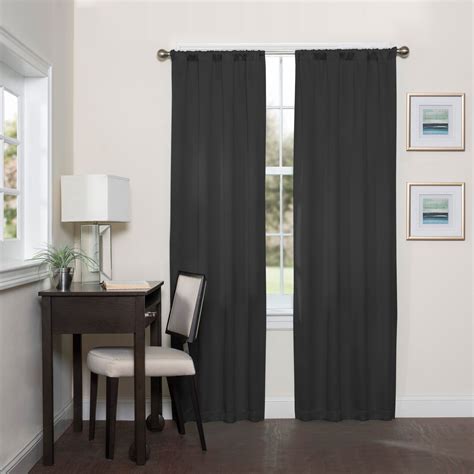 Enhanced with 6 decorative brushed-nickel finished grommets, each measuring 1. . Walmart blackout curtains eclipse